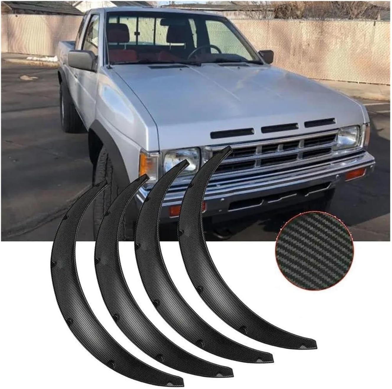 D21ダットサントラック オーバーフェンダー